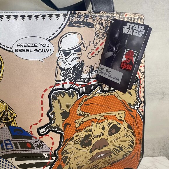 NWT Disney Star Wars Return of the Jedi 35th Anniversary Tote Bag - Picture 8 of 9